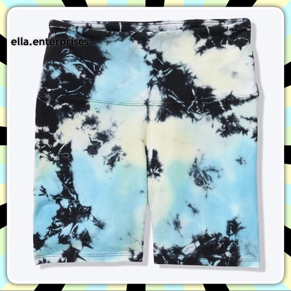 PINK Victoria's Secret Pants - VS Pink Tie Dye Everyday High Waist Bike Shorts